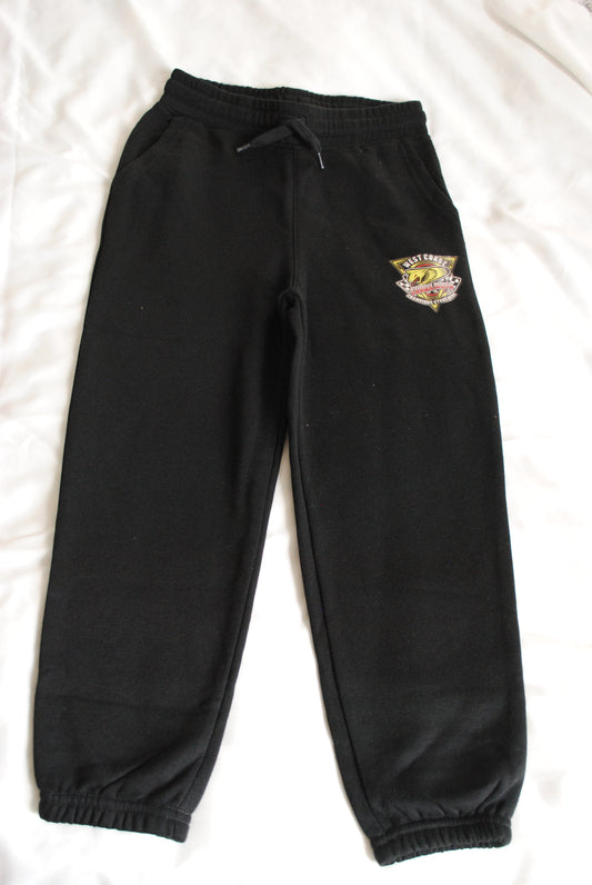 YOUTH JOGGERS NEW LOGO BLACK